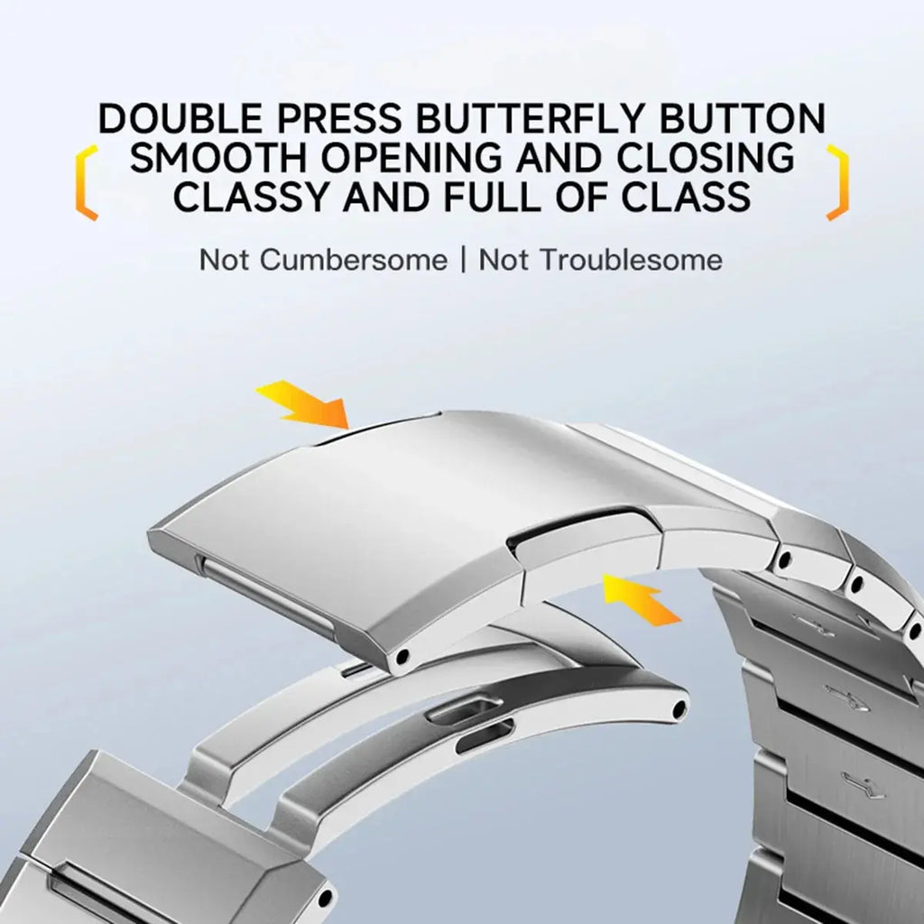 Stainless Steel Metal Band for Samsung Galaxy Watch Ultra 47mm / Watch 7 47mm - STRAPS