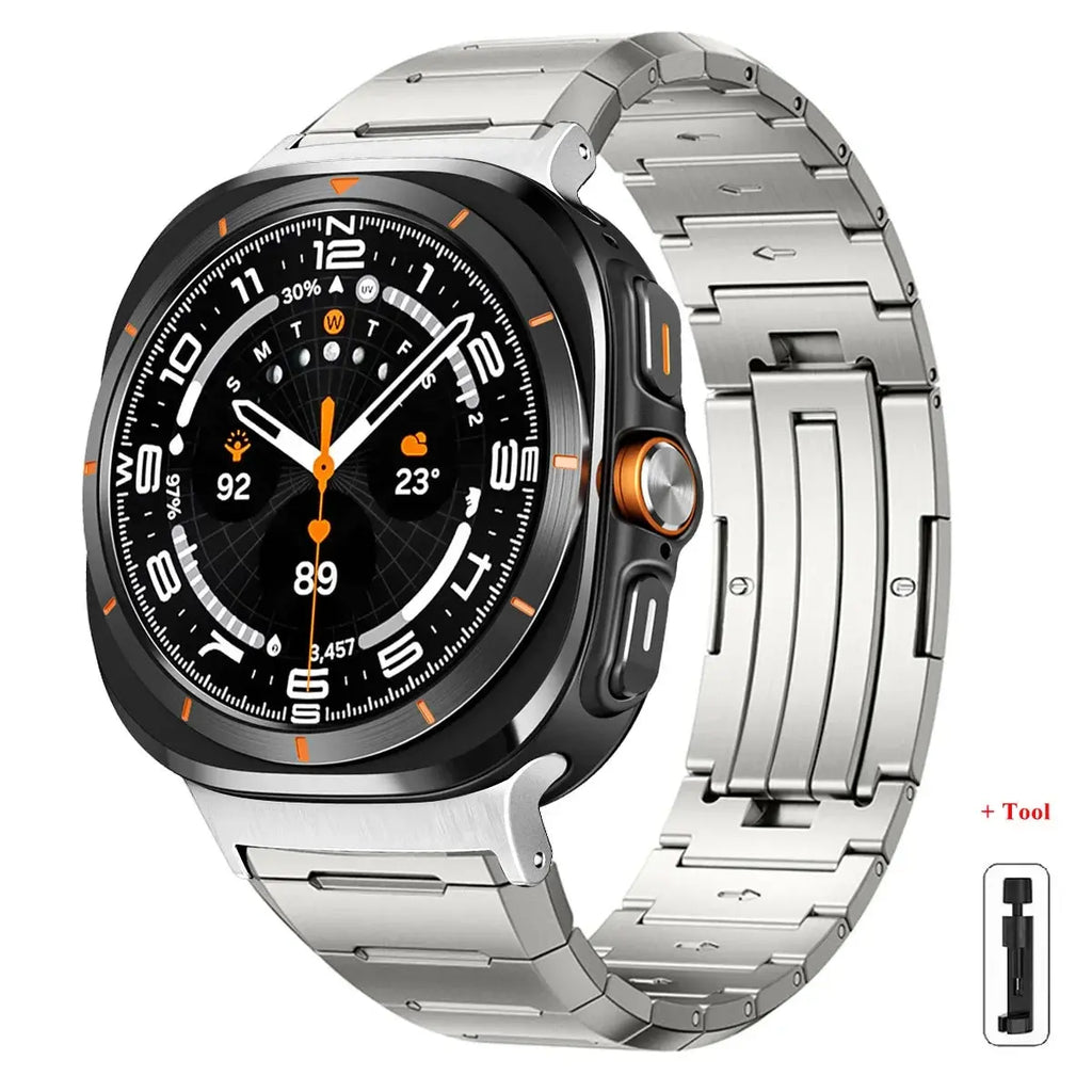 Stainless Steel Metal Band for Samsung Galaxy Watch Ultra 47mm / Watch 7 47mm - STRAPS