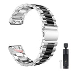 Stainless Steel QuickFit Band 26mm/22mm for Garmin Fenix 8 7X 7 6X 6 5X Plus 5 5S 3HR Watch STRAPS