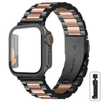 Stainless Steel Strap + Ultra Case for Apple Watch Series 4-9 (40mm-45mm) STRAPS