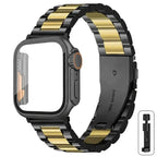 Stainless Steel Strap + Ultra Case for Apple Watch Series 4-9 (40mm-45mm) STRAPS