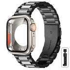 Stainless Steel Strap + Ultra Case for Apple Watch Series 4-9 (40mm-45mm) STRAPS