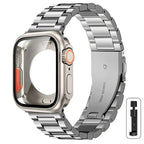 Stainless Steel Strap + Ultra Case for Apple Watch Series 4-9 (40mm-45mm) STRAPS