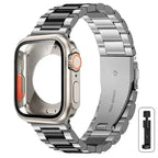 Stainless Steel Strap + Ultra Case for Apple Watch Series 4-9 (40mm-45mm) STRAPS