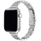 Stainless Steel Strap for Apple Watch Ultra 2, Series 10,9,8,SE,7,6 – 49mm,45mm,44mm,42mm,41mm, 40mm - STRAPS