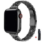 Stainless Steel Strap for Apple Watch Ultra 2, Series 10,9,8,SE,7,6 – 49mm,45mm,44mm,42mm,41mm, 40mm - STRAPS