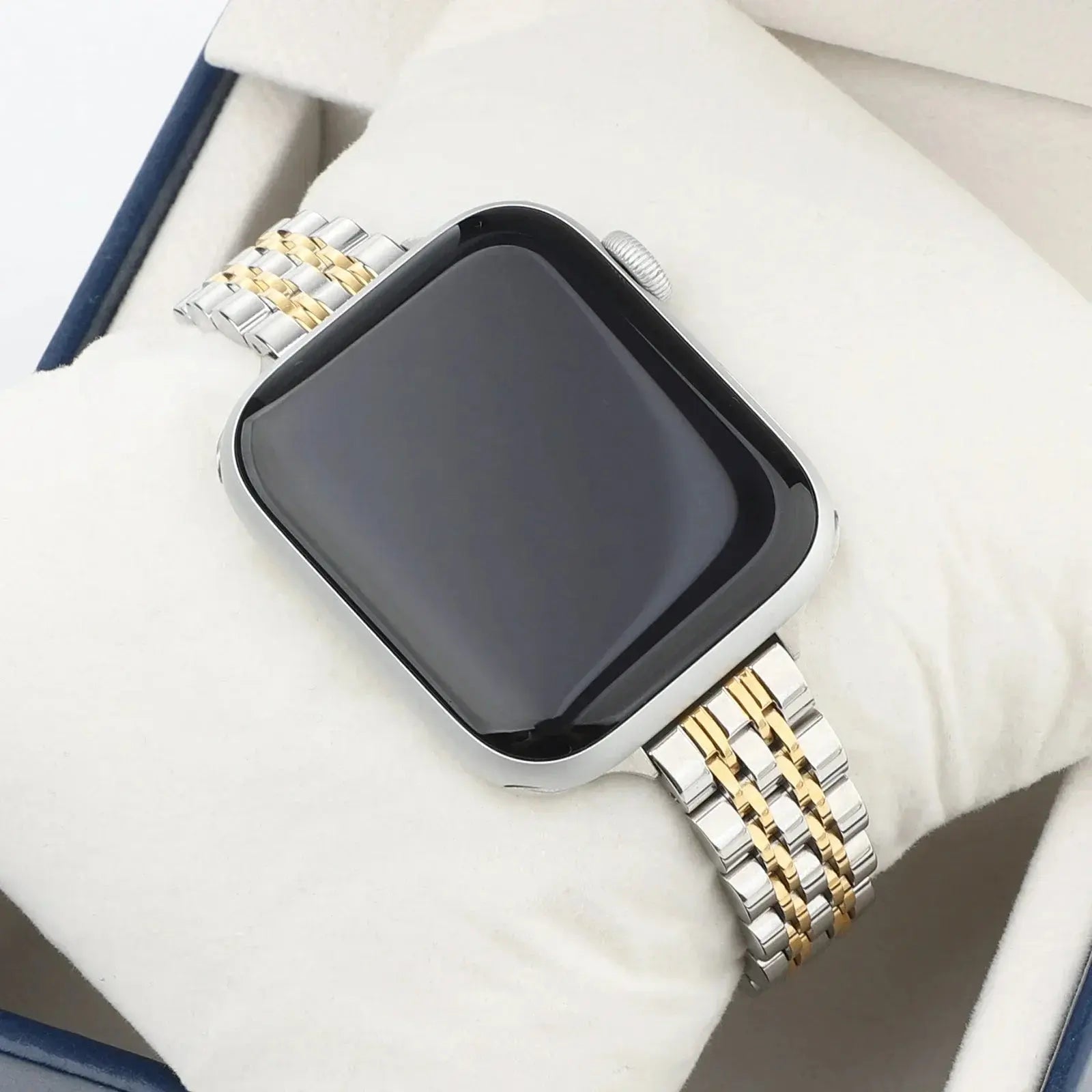 Stainless Steel Strap for Apple Watch Ultra 2, Series 10,9,8,SE,7,6 – 49mm,45mm,44mm,42mm,41mm, 40mm STRAPS