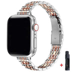 Stainless Steel Strap for Apple Watch Ultra 2, Series 10,9,8,SE,7,6 – 49mm,45mm,44mm,42mm,41mm, 40mm STRAPS