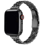 Stainless Steel Strap for Apple Watch Ultra 2, Series 10,9,8,SE,7,6 – 49mm,45mm,44mm,42mm,41mm, 40mm STRAPS