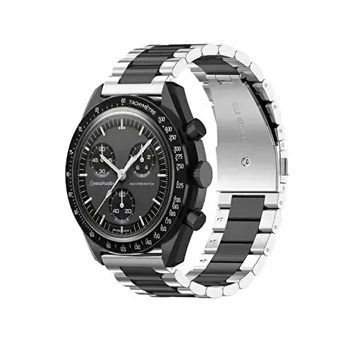 Stainless Steel Strap for Omega x Swatch Joint MoonSwatch Band 20mm – Metal Folding Buckle Wrist Bracelet - STRAPS