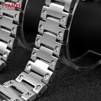 Stainless Steel Watchband for Casio G-SHOCK GW-M5610 DW5600 GA2100 - Solid Steel Strap STRAPS