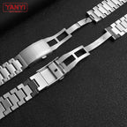 Stainless Steel Watchband for Casio G-SHOCK GW-M5610 DW5600 GA2100 - Solid Steel Strap STRAPS