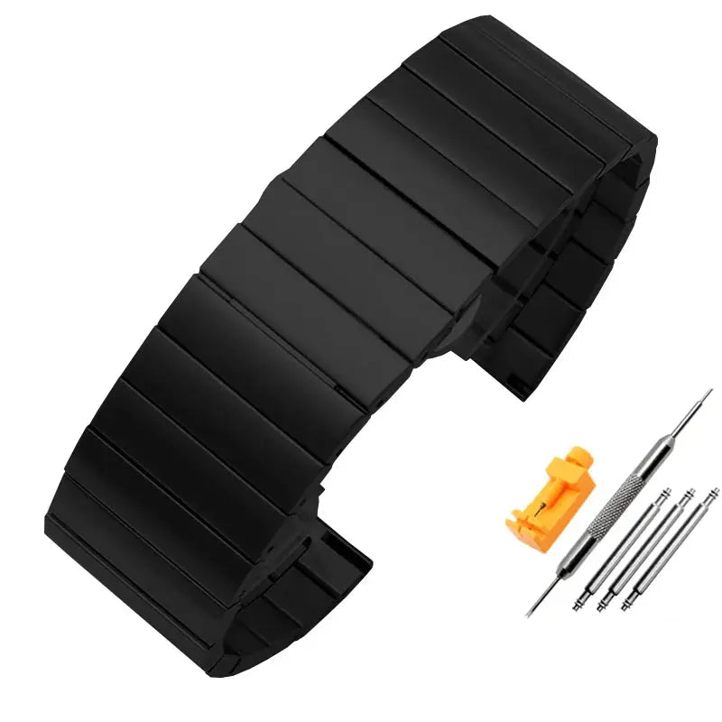 Stainless Steel Watchband for Panerai, Diesel – 22mm, 24mm, 26mm, 28mm, 30mm STRAPS