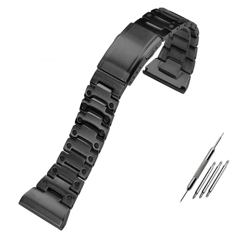 Stainless Steel Watchband for Panerai, Diesel – 22mm, 24mm, 26mm, 28mm, 30mm STRAPS