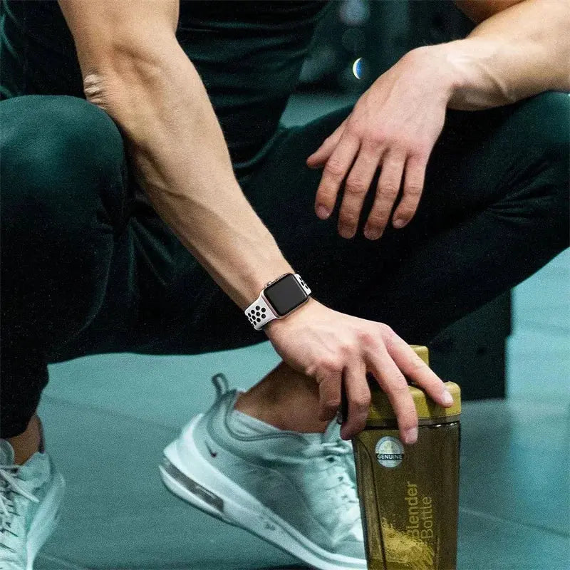 Strap For Apple Watch Band - Silicone Sport Bracelet for Series 10, 9, 8, Ultra, SE, 7, 6, 5, 44mm, 49mm, 40mm STRAPS