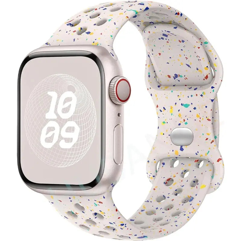 Strap For Apple Watch Band - Silicone Sport Bracelet for Series 10, 9, 8, Ultra, SE, 7, 6, 5, 44mm, 49mm, 40mm STRAPS