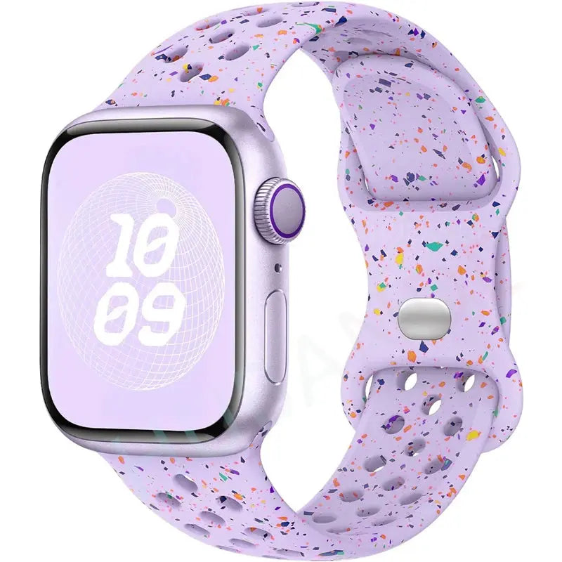 Strap For Apple Watch Band - Silicone Sport Bracelet for Series 10, 9, 8, Ultra, SE, 7, 6, 5, 44mm, 49mm, 40mm STRAPS
