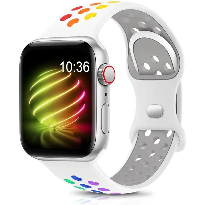 Strap For Apple Watch Band - Silicone Sport Bracelet for Series 10, 9, 8, Ultra, SE, 7, 6, 5, 44mm, 49mm, 40mm STRAPS