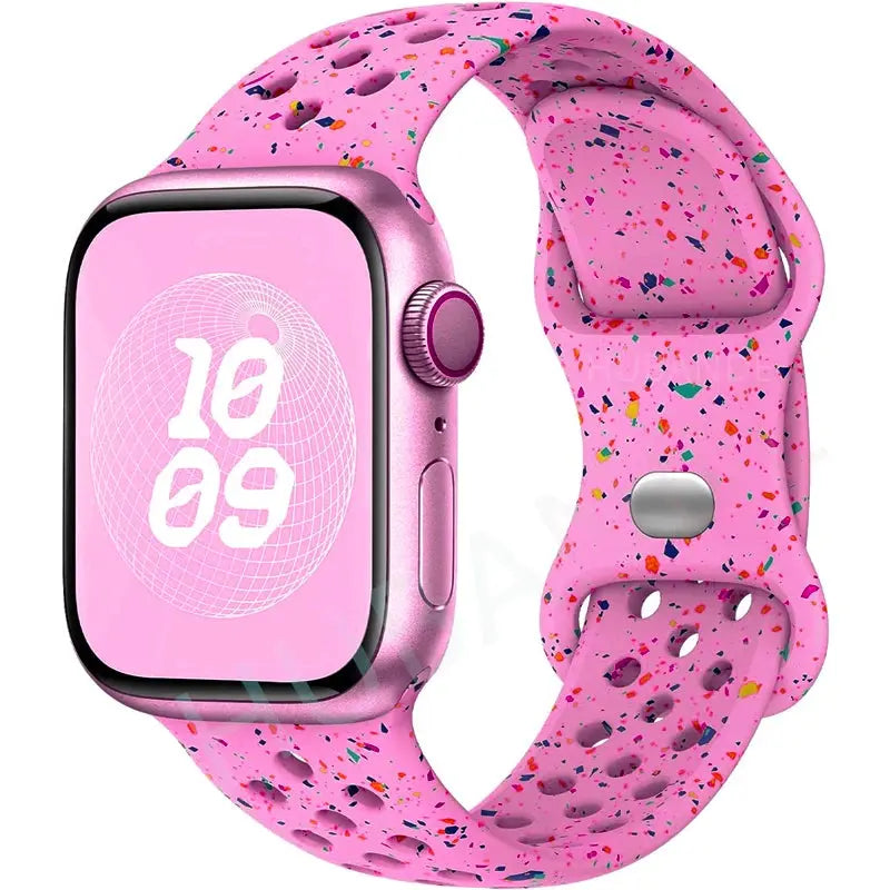 Strap For Apple Watch Band - Silicone Sport Bracelet for Series 10, 9, 8, Ultra, SE, 7, 6, 5, 44mm, 49mm, 40mm STRAPS