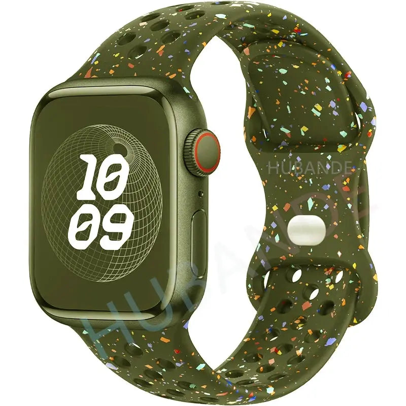 Strap For Apple Watch Band - Silicone Sport Bracelet for Series 10, 9, 8, Ultra, SE, 7, 6, 5, 44mm, 49mm, 40mm STRAPS