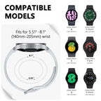 Strap for Galaxy Watch 7, 6, 5, 4 – 44mm, 40mm, Pro 45mm, Sport 20mm, Watch6 Classic 43mm, 47mm - STRAPS
