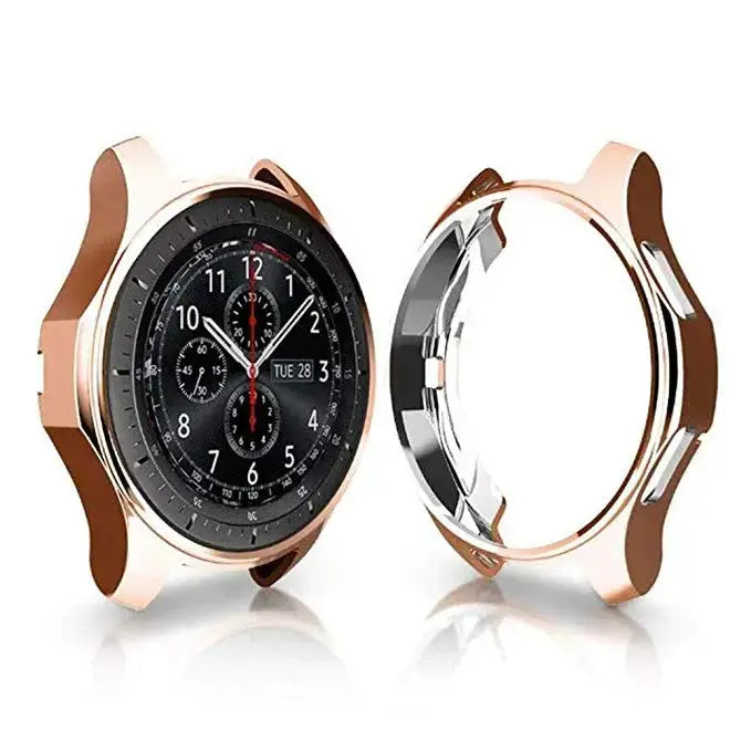 TPU Plated Screen Protector Case for Samsung Galaxy Watch 46/42mm & Gear S3 - Bumper Cover - STRAPS