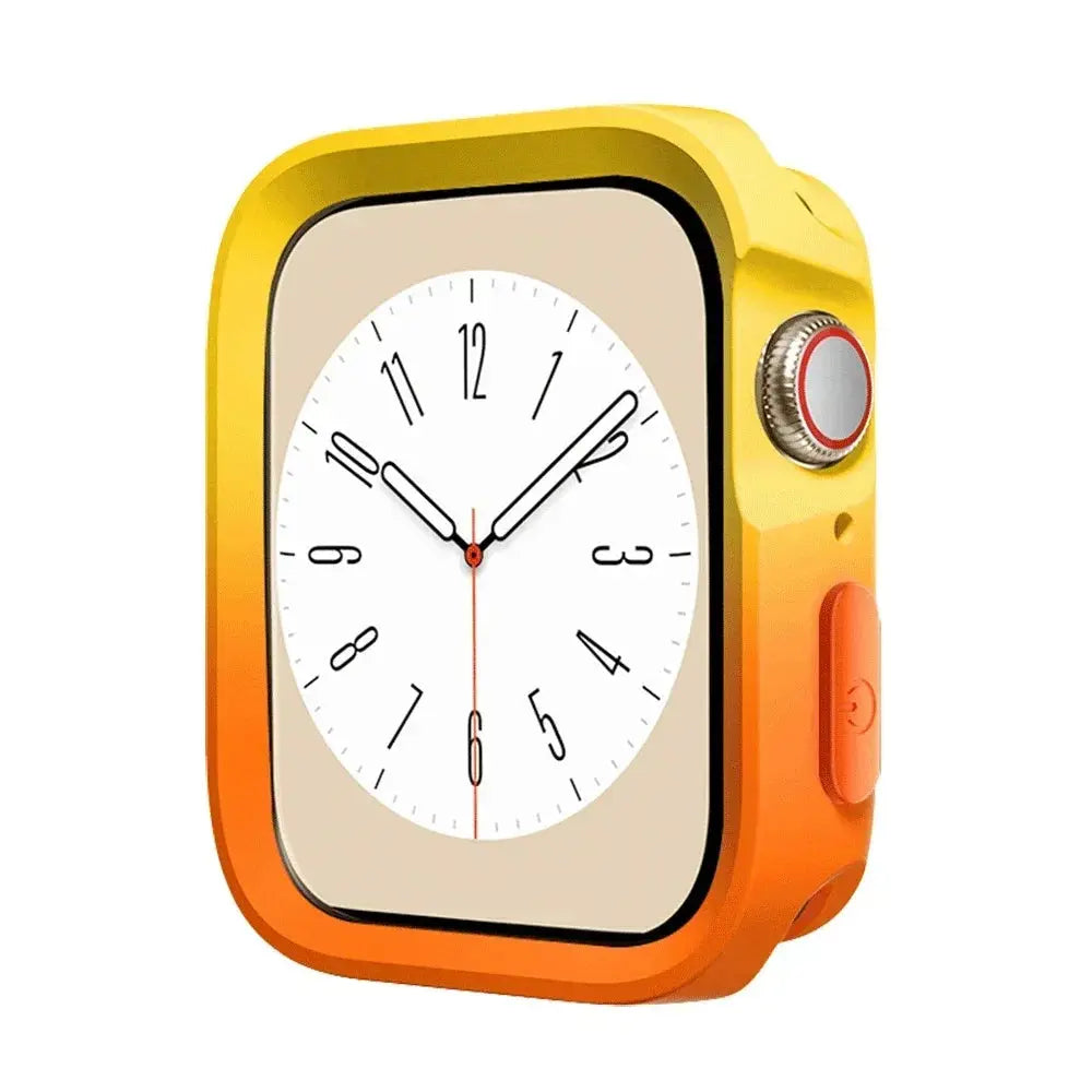 TPU Screen Protector & Bumper Case for Apple Watch 9/8/7/SE/6/5/4/3 - 40-45mm - STRAPS