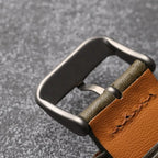 Titanium Lightweight Buckle – 18mm & 20mm Matte Finish for Leather Watch Straps - STRAPS