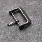 Titanium Lightweight Buckle – 18mm & 20mm Matte Finish for Leather Watch Straps - STRAPS