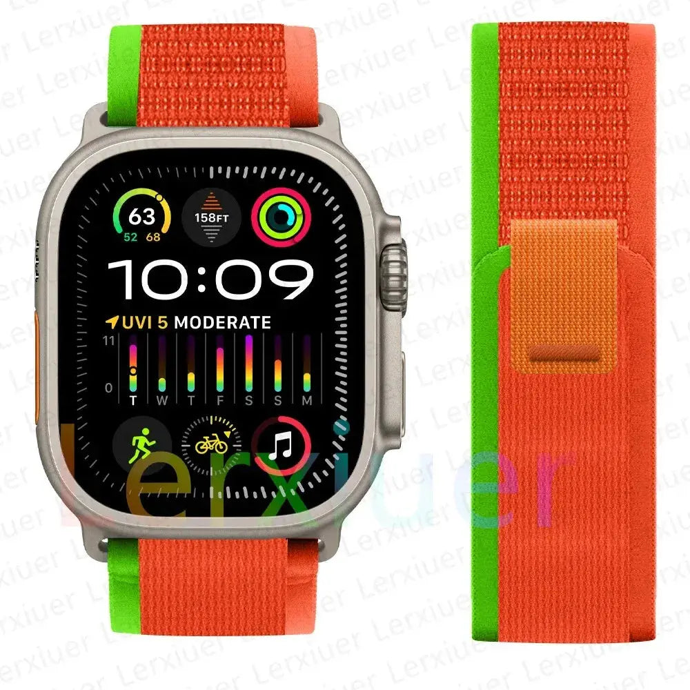 Trail Loop Band for Apple Watch Series – Lightweight Nylon Strap STRAPS