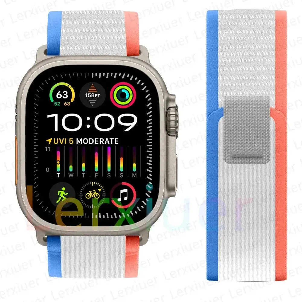 Trail Loop Band for Apple Watch Series – Lightweight Nylon Strap STRAPS