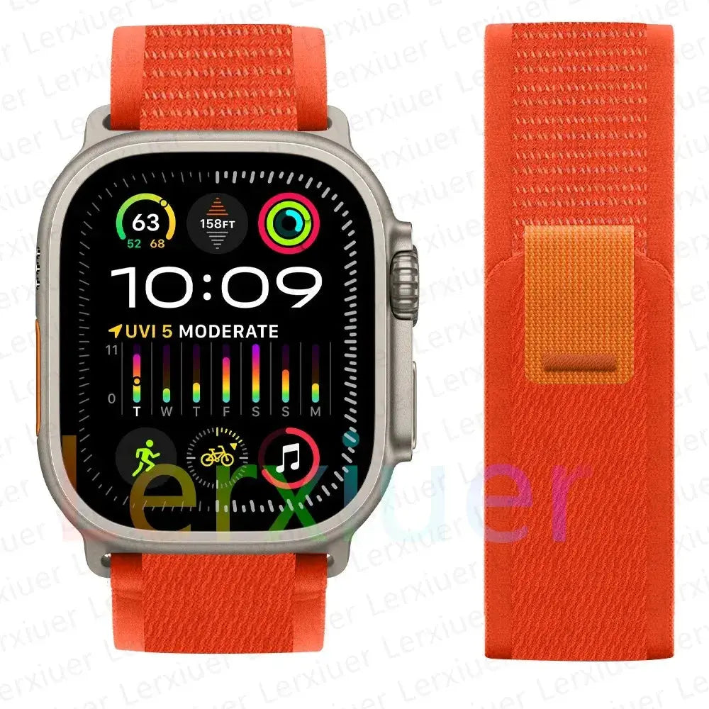 Trail Loop Band for Apple Watch Series – Lightweight Nylon Strap STRAPS
