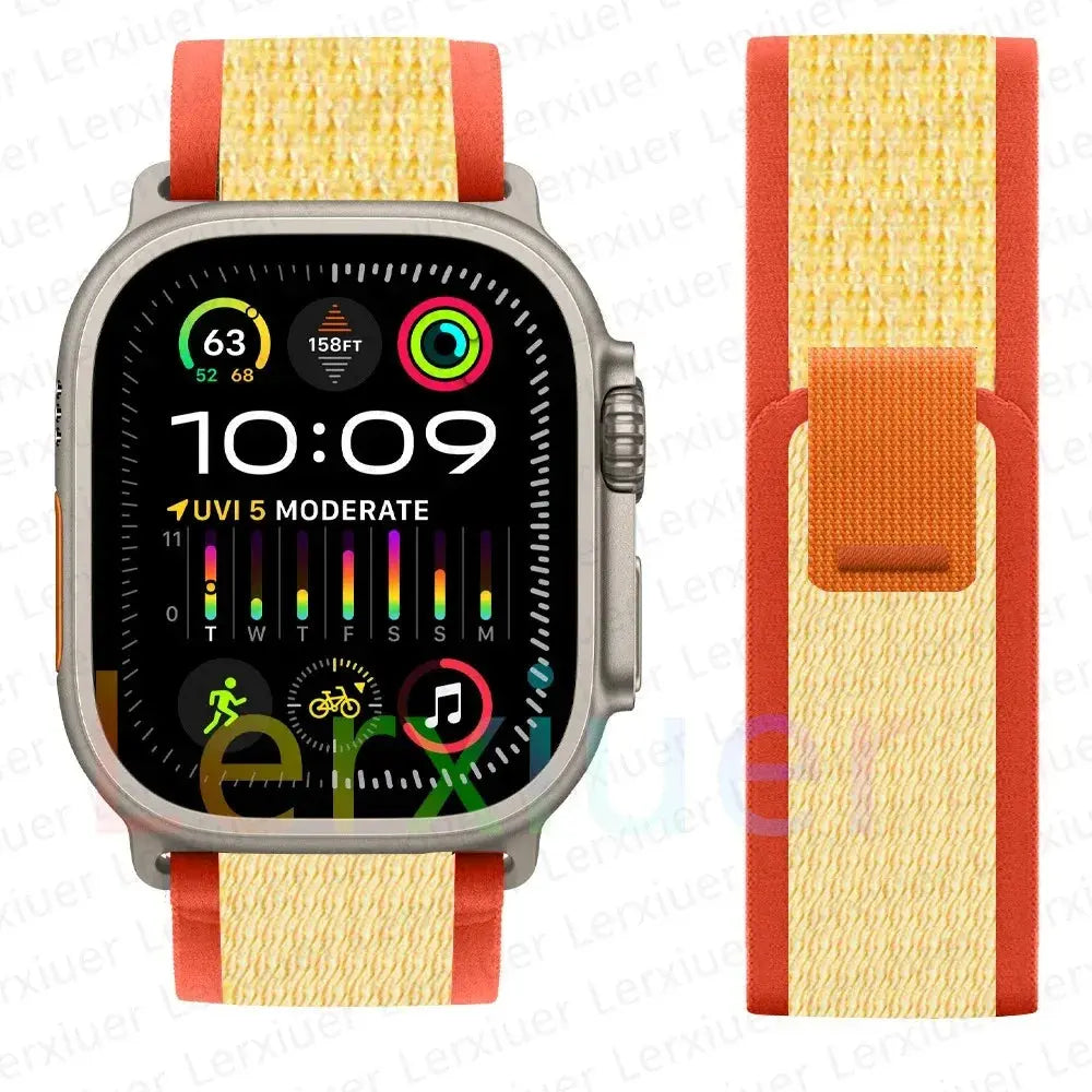 Trail Loop Band for Apple Watch Series – Lightweight Nylon Strap STRAPS