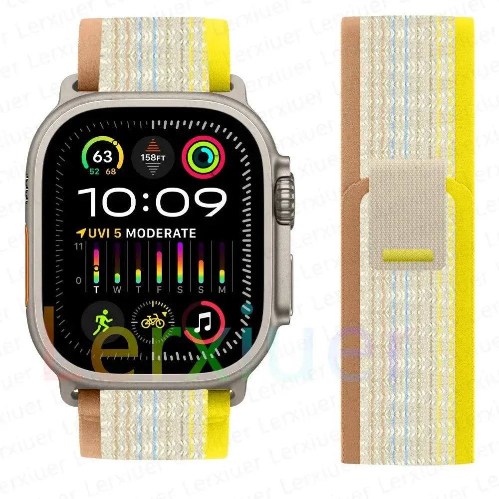 Trail Loop Band for Apple Watch Series – Lightweight Nylon Strap STRAPS