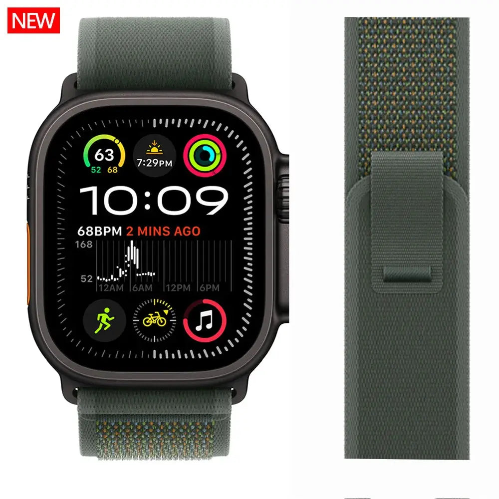 Trail Loop Band for Apple Watch Series – Lightweight Nylon Strap STRAPS
