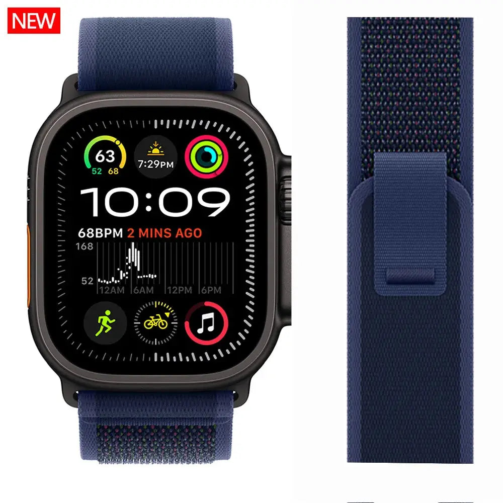Trail Loop Band for Apple Watch Series – Lightweight Nylon Strap STRAPS