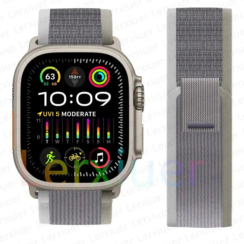 Trail Loop Band for Apple Watch Series – Lightweight Nylon Strap STRAPS