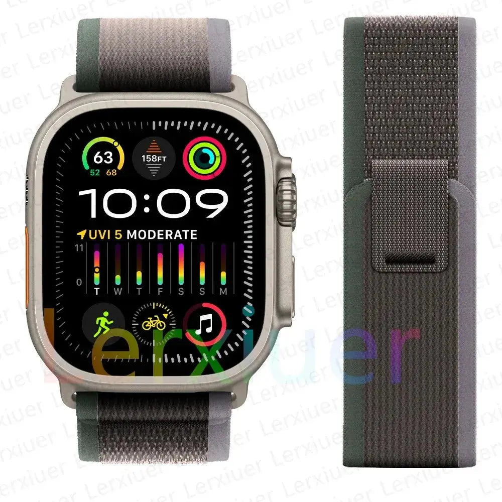 Trail Loop Band for Apple Watch Series – Lightweight Nylon Strap STRAPS