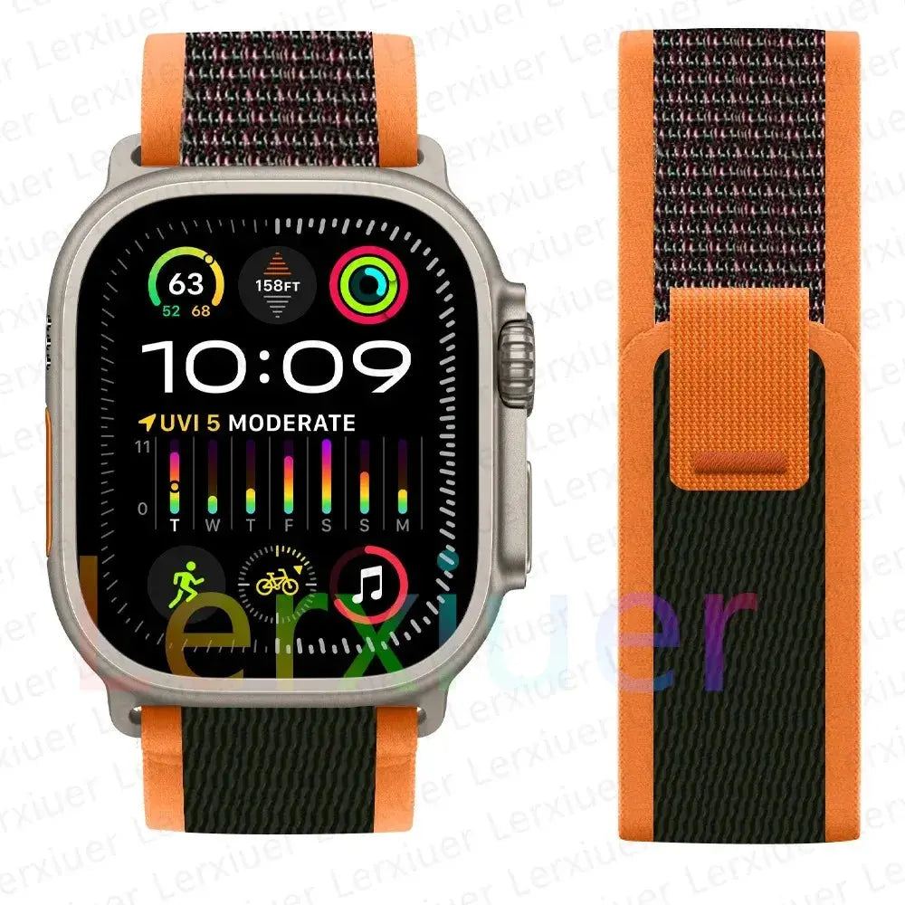 Trail Loop Band for Apple Watch Series – Lightweight Nylon Strap STRAPS