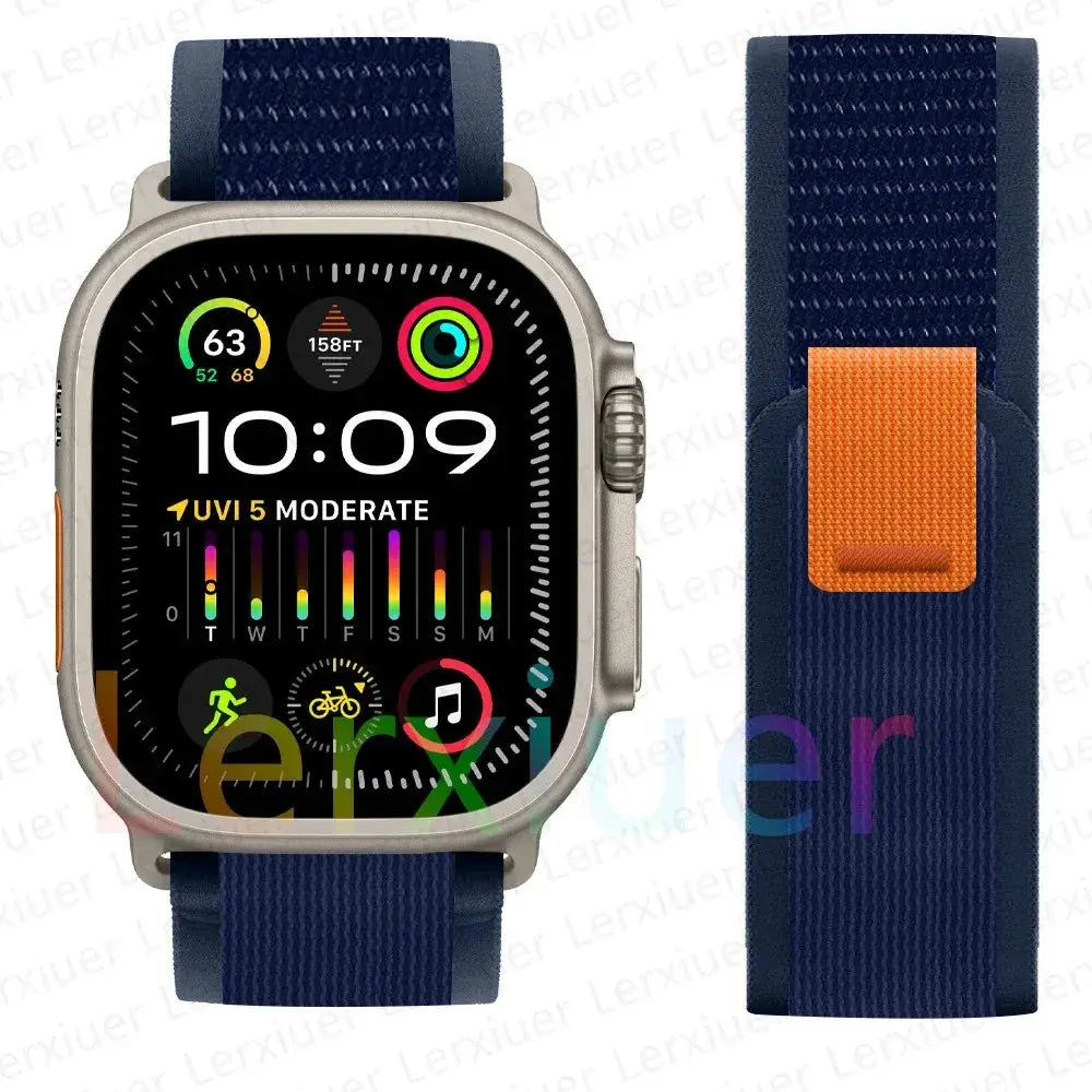 Trail Loop Band for Apple Watch Series – Lightweight Nylon Strap STRAPS