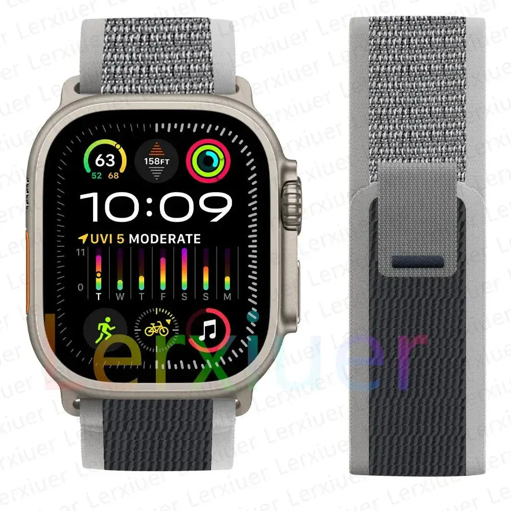 Trail Loop Band for Apple Watch Series – Lightweight Nylon Strap STRAPS