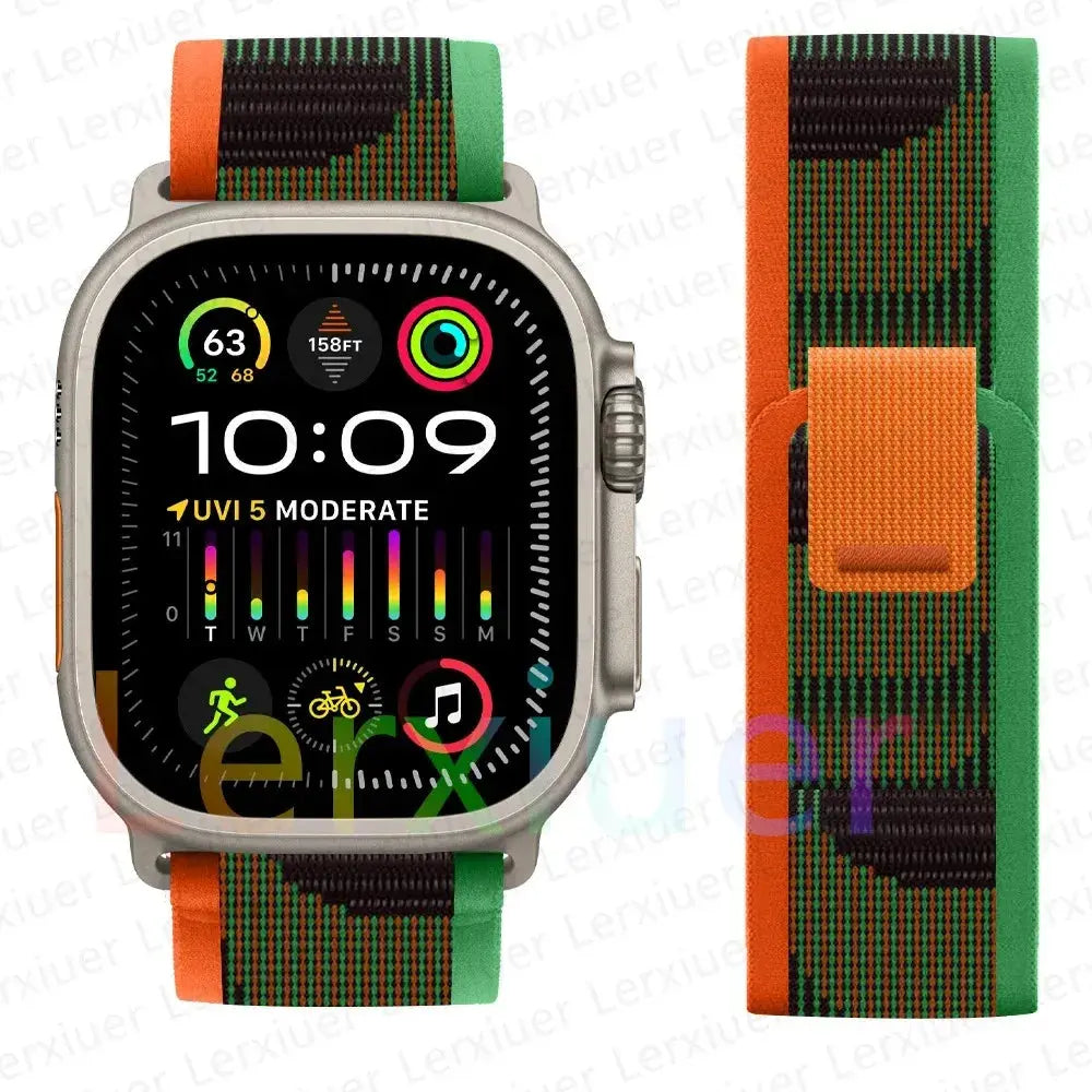 Trail Loop Band for Apple Watch Series – Lightweight Nylon Strap STRAPS