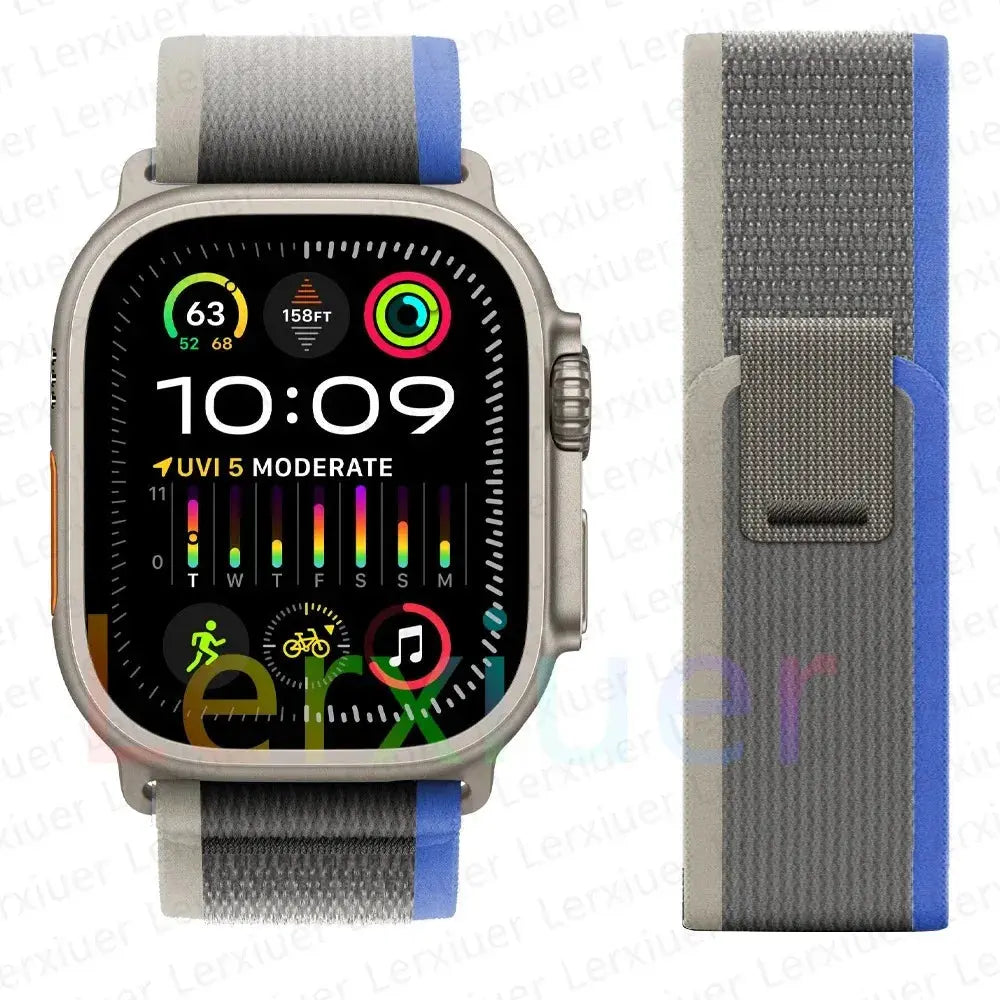 Trail Loop Band for Apple Watch Series – Lightweight Nylon Strap STRAPS