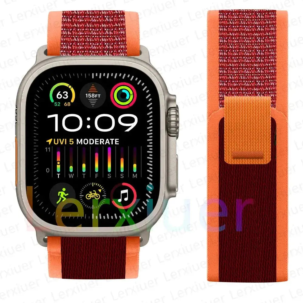 Trail Loop Band for Apple Watch Series – Lightweight Nylon Strap STRAPS