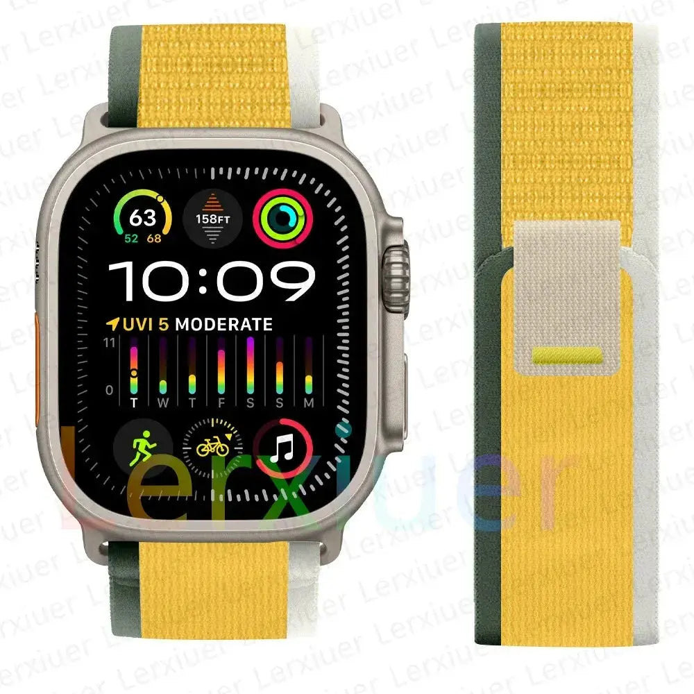 Trail Loop Band for Apple Watch Series – Lightweight Nylon Strap STRAPS
