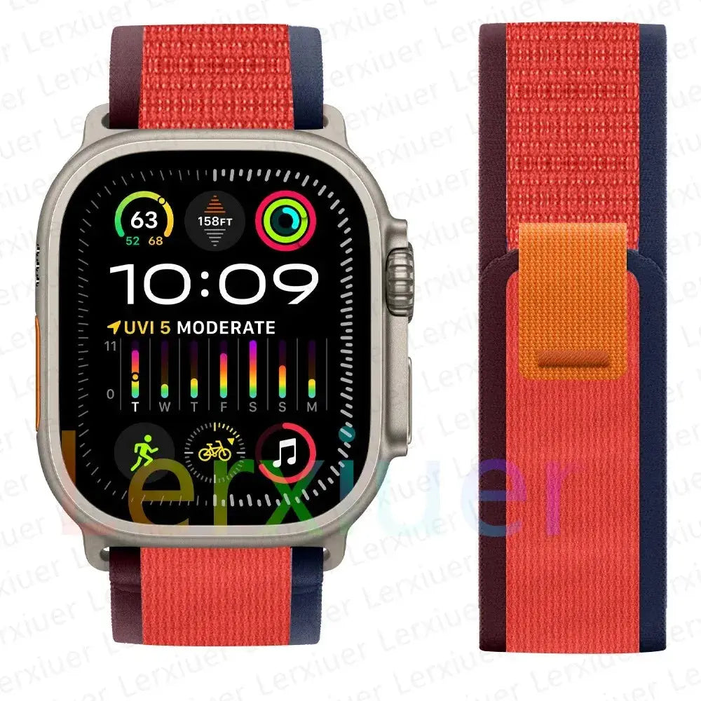 Trail Loop Band for Apple Watch Series – Lightweight Nylon Strap STRAPS