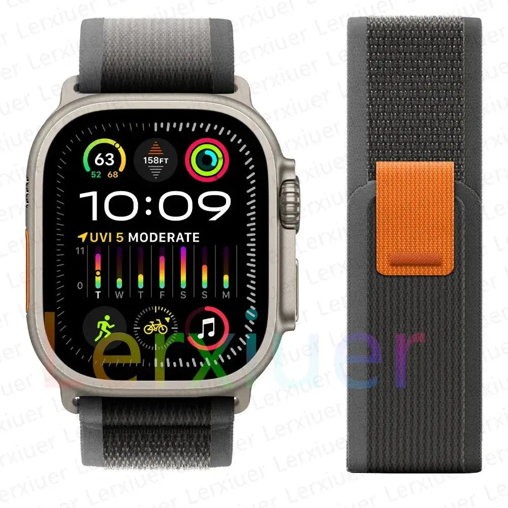 Trail Loop Band for Apple Watch Series – Lightweight Nylon Strap STRAPS