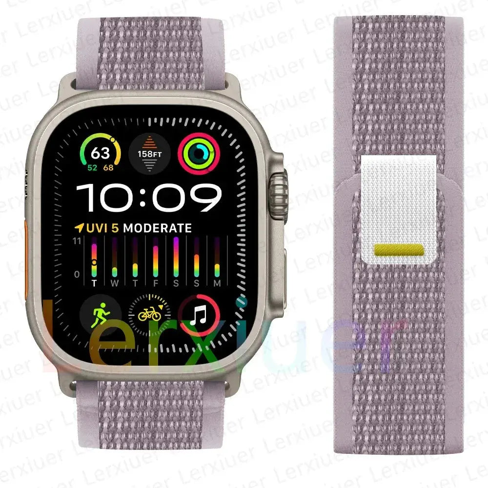 Trail Loop Band for Apple Watch Series – Lightweight Nylon Strap STRAPS