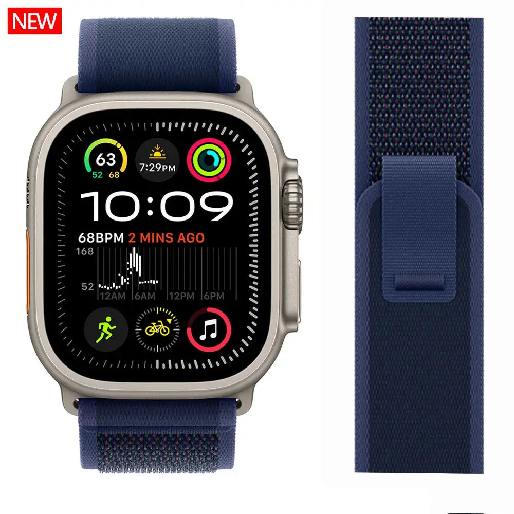 Trail Loop Band for Apple Watch Series – Lightweight Nylon Strap STRAPS