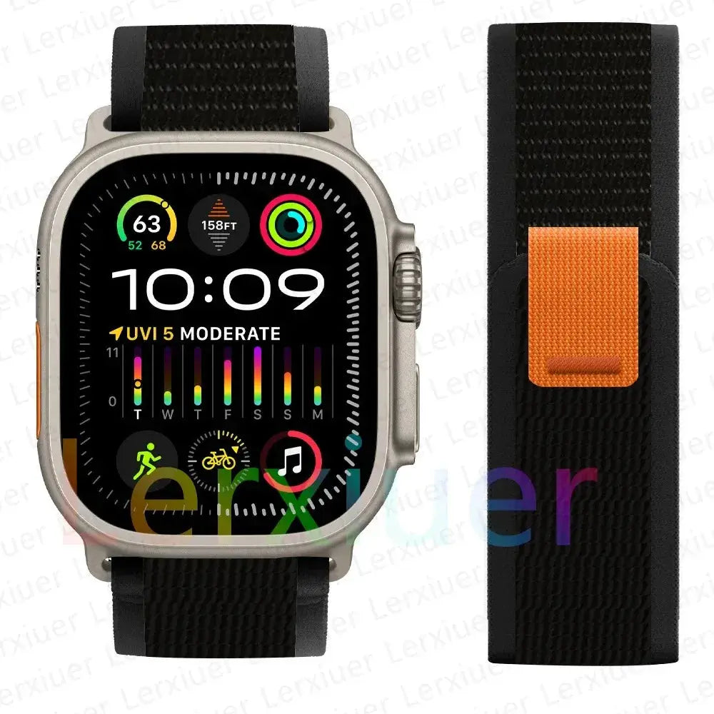Trail Loop Band for Apple Watch Series – Lightweight Nylon Strap STRAPS